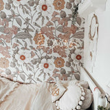 Peel and stick. Peel and stick wallpaper. Removable wallpaper. Modern Wallpaper. Floral Wallpaper. Baby Wallpaper