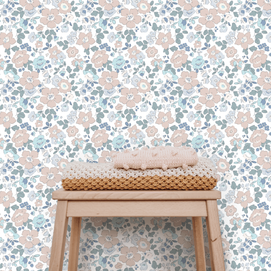 flowery wallpaper, wallpaper nursery, cute wallpaper