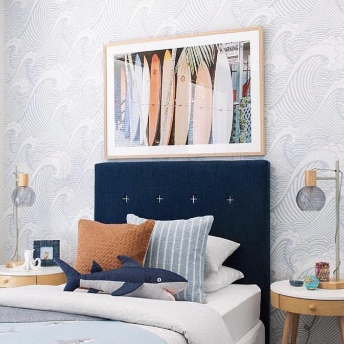 Japanese Wave Wallpaper (Peel & Stick) - Rocky Mountain Decals