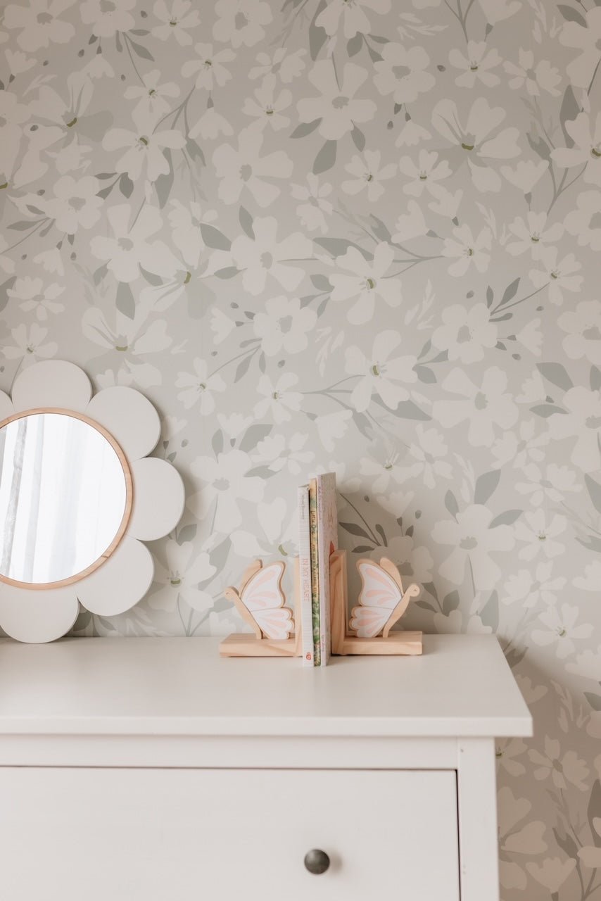 Juniper Blues wallpaper, removable peel and stick wallpaper, wall paper