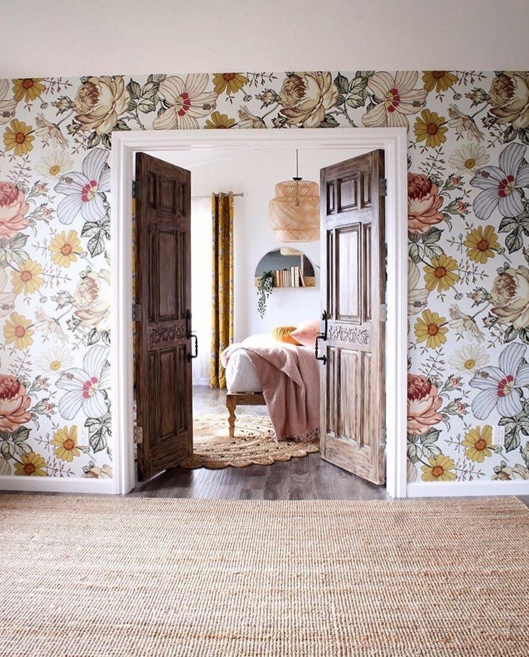 Madelyn Peel and Stick Wallpaper - Rocky Mountain Decals