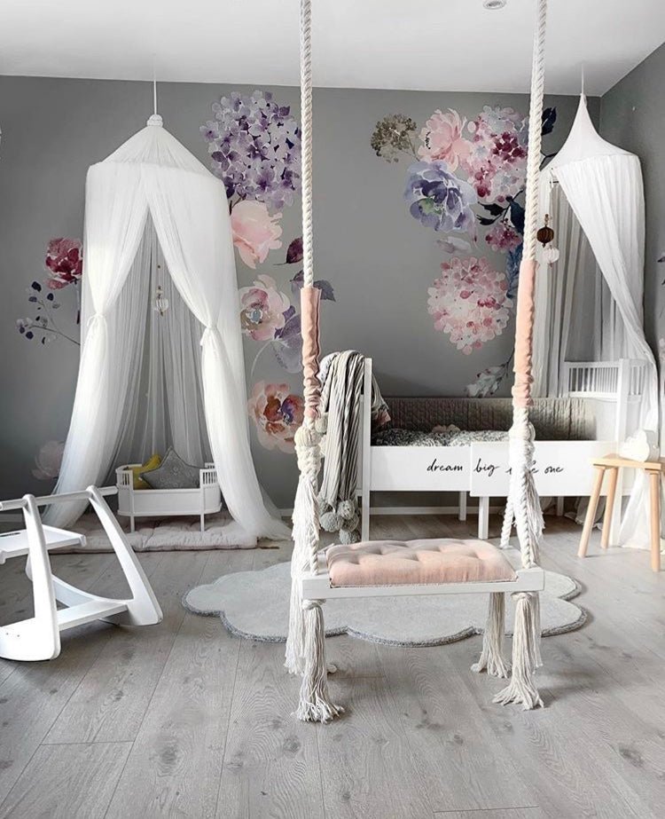 Baby Girl Flower Decals for Nursery