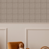 plaid wallpaper for kids room