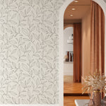 Minimal Floral Peel and Stick Wallpaper for Walls, Peel and Stick Removable Wallpaper, Peel and Stick Wall paper, Peel and stick Wallpapers, Peony Wallpaper