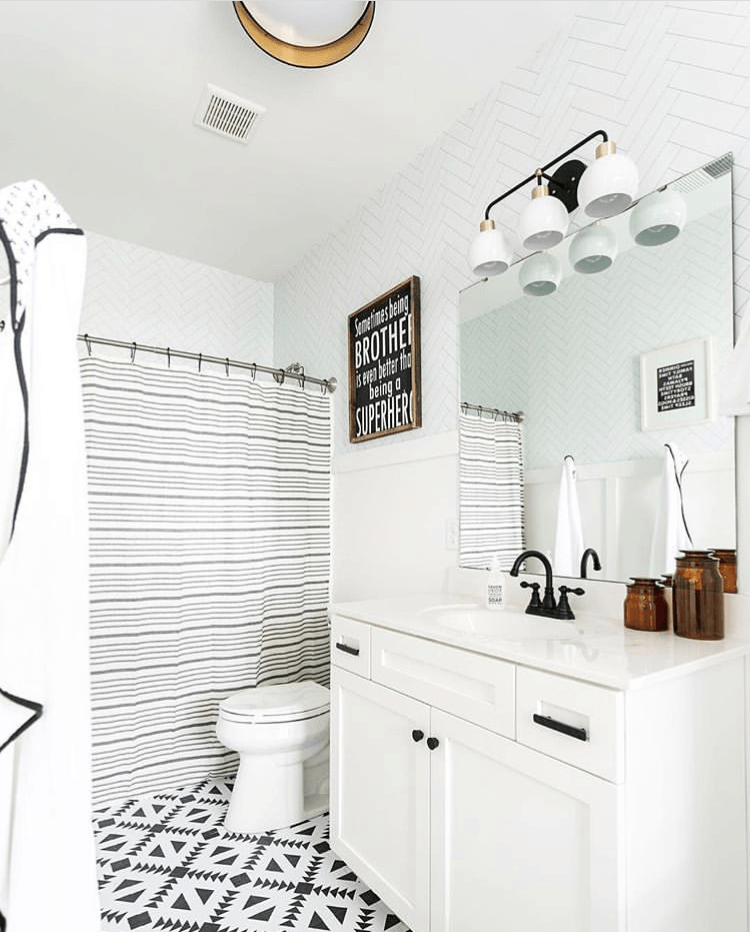 bathroom wallpapers