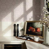 Moroccan Tile behind kitchen backsplash with modern and vintage mix decor