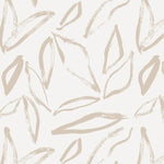 Sample of Nutmeg Leaves Removable Wallpaper
