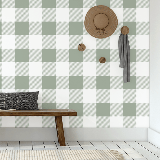 green wallpaper