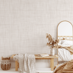 Grass Cloth Removable Wallpaper, Linen Removable Wallpaper, Natural Wallpaper, Texture Peel and Stick, Accent Wall, Grasscloth peel and stick wallpaper