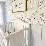 Peel and Stick Floral Wallpaper – Removable Wallpaper for Walls - Secret Garden