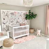 rose wallpaper for walls removable peel and stick wallpaper for baby nursery