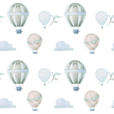hot air balloon wallpaper peel and stick