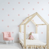 Watercolor Dot Decals, Spot Decal, Home decor, Vinyl Wall Stickers, Blue Dot Decals, Pink Dots, Girl Decals, Decals for Girls