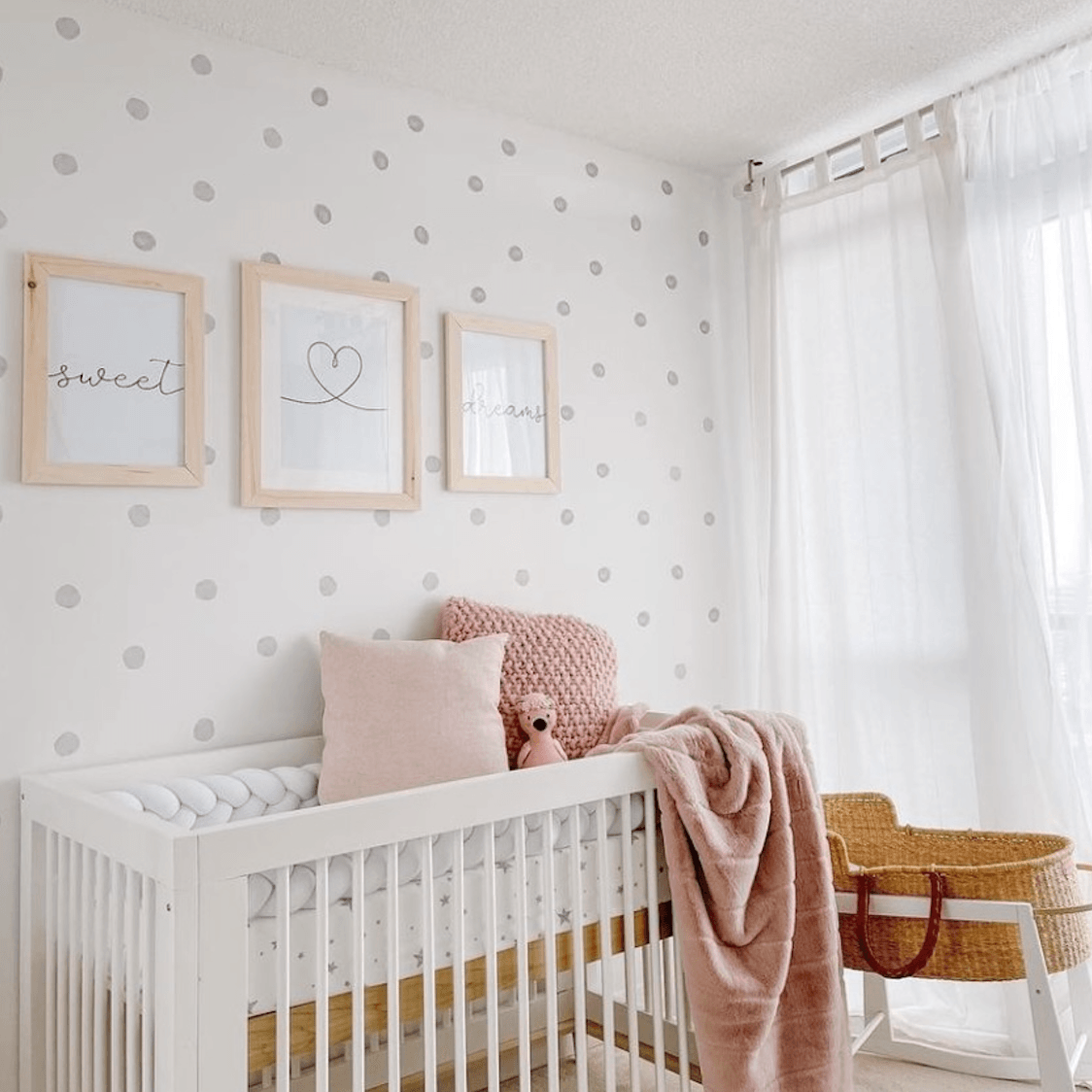 Watercolor Dot Wall Decal Stickers