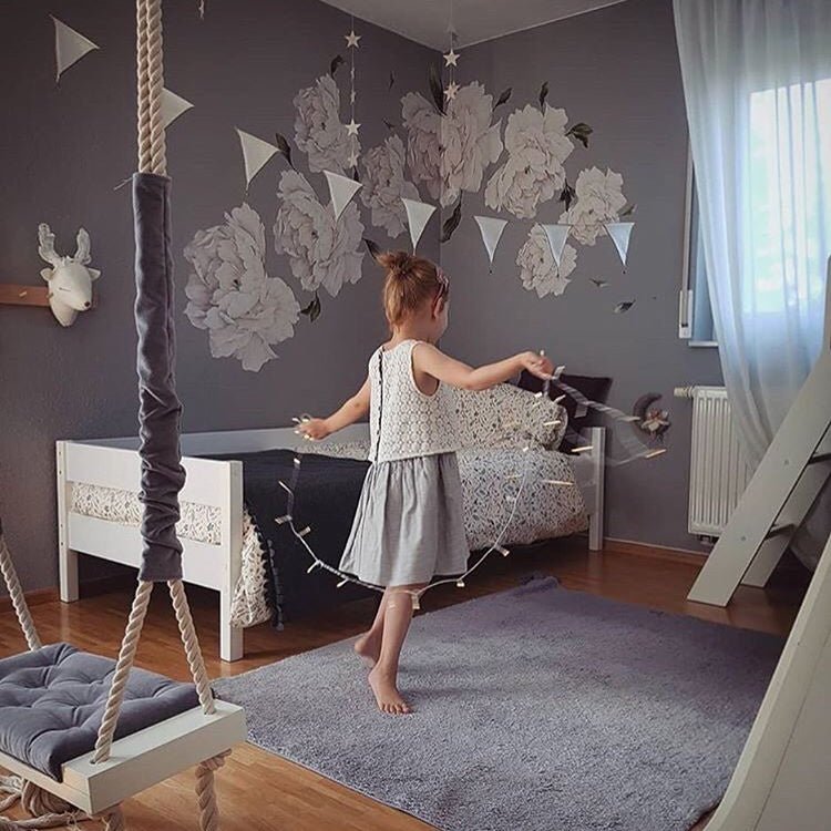 White Peony Wall Art, Peony Wall Art, Nursery Wall Art, Nursery Wall Decor