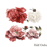 wild flower wall decals