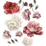 Wild Flower Floral Wall Decals, Floral Decals, Floral Wall Decal, Floral Decal, Wild Flower Decals, Peel and stick Decals