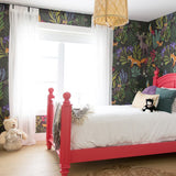 , Woodland Friends Peel and Stick Wallpaper, Removable Wallpaper, Rocky Mountain Decals