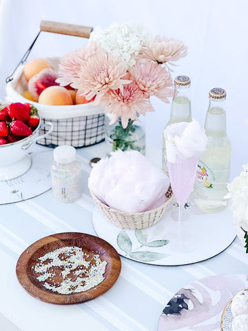 3 Easy Steps to Elevate Your Next Picnic (hint - cotton candy mocktails!) - Rocky Mountain Decals