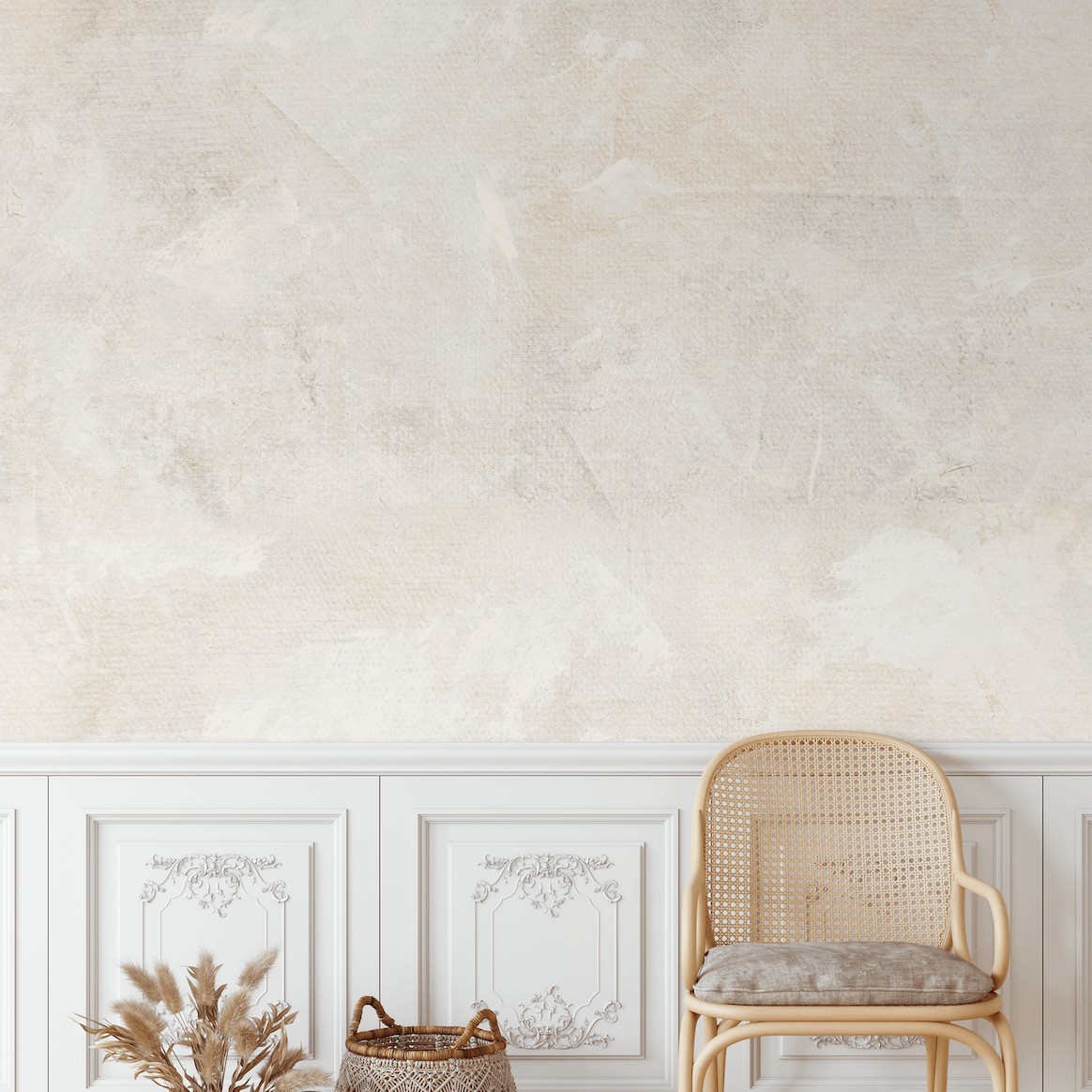How To Limewash Your walls - Wallpaper Edition