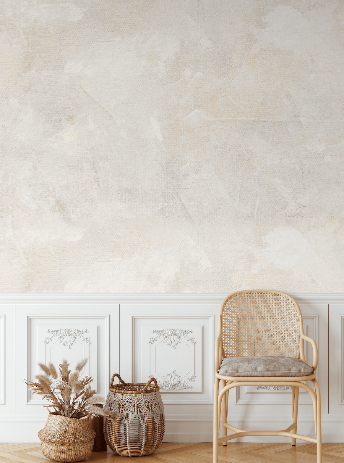 How To Limewash Your walls - Wallpaper Edition