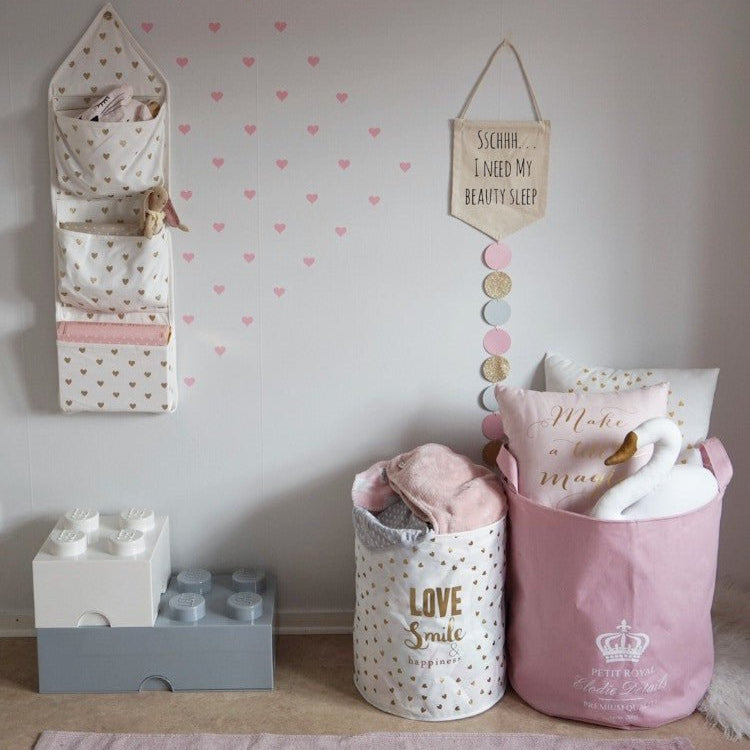 Soft White and Pink Nursery