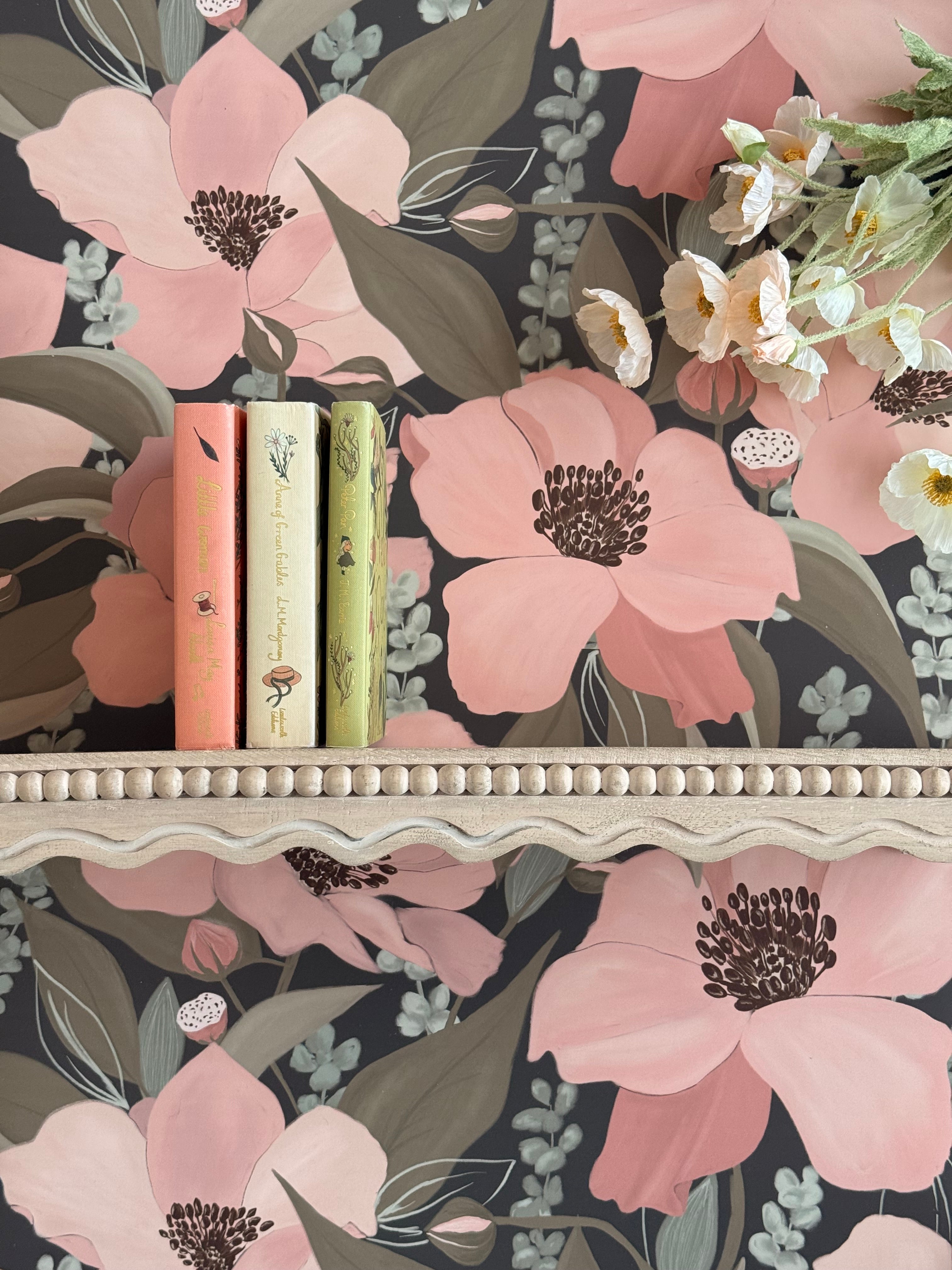 Peach Anemone Wallpaper