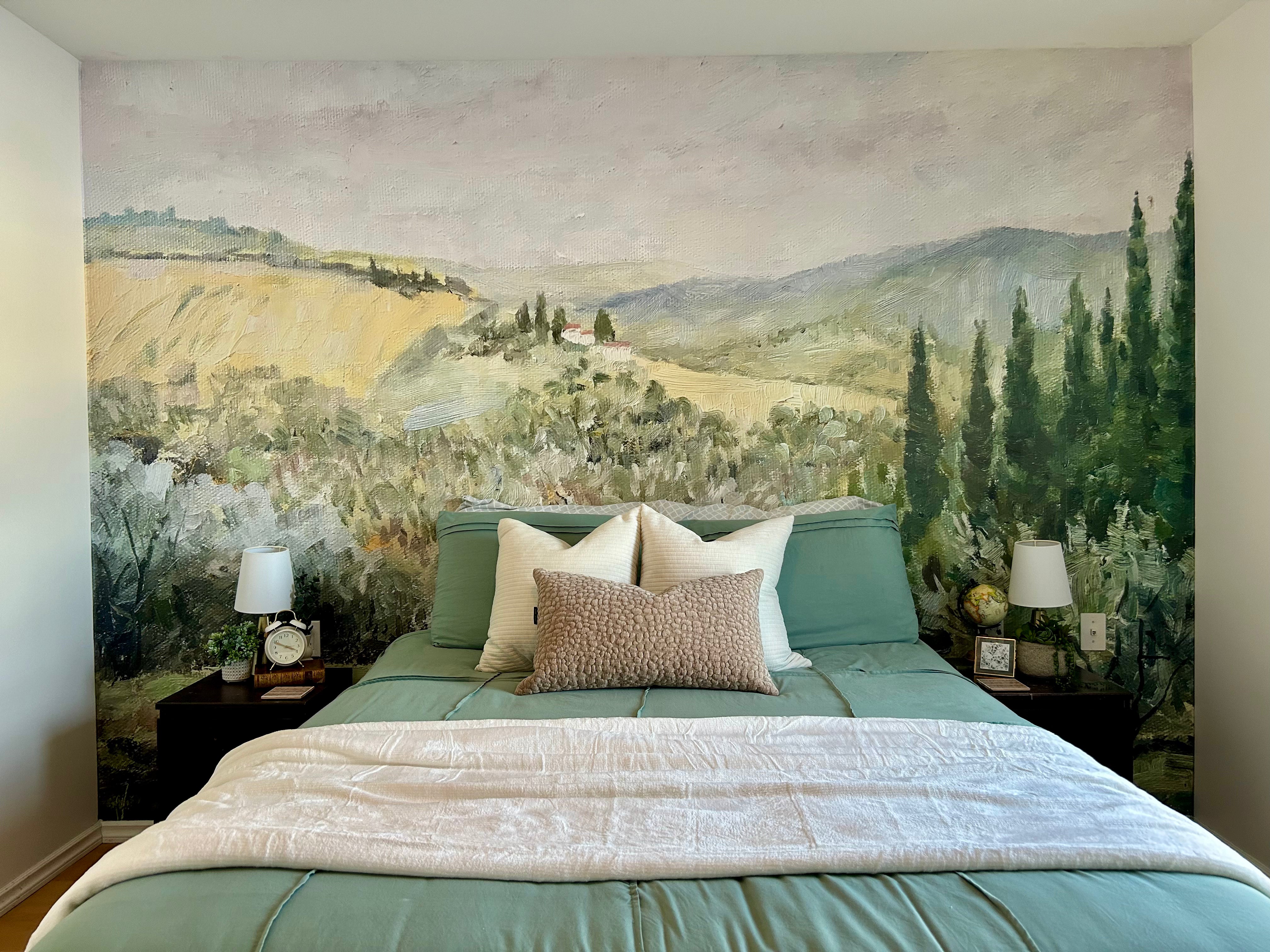 Oil Painting Landscape Wall Mural