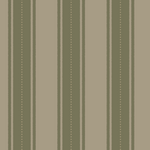 Seamless green stripe wallpaper pattern with dotted detailing, vintage-inspired
