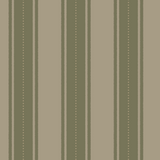 Seamless green stripe wallpaper pattern with dotted detailing, vintage-inspired