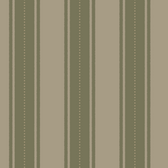 Seamless green stripe wallpaper pattern with dotted detailing, vintage-inspired