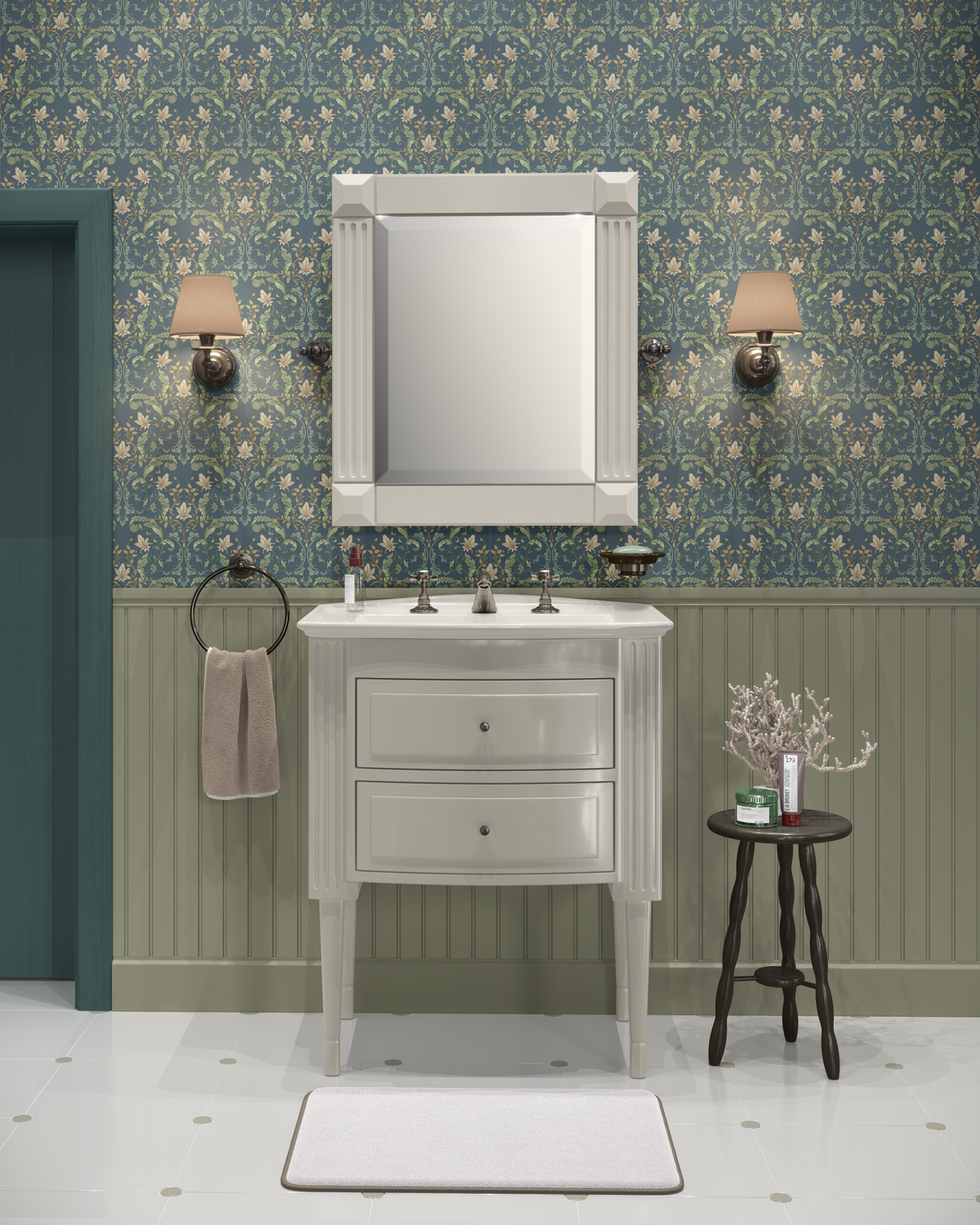 Heritage Botanical Wallpaper