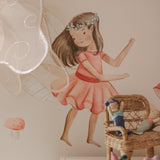 Fairy Garden Wall Stickers (Peel and Stick Decals)