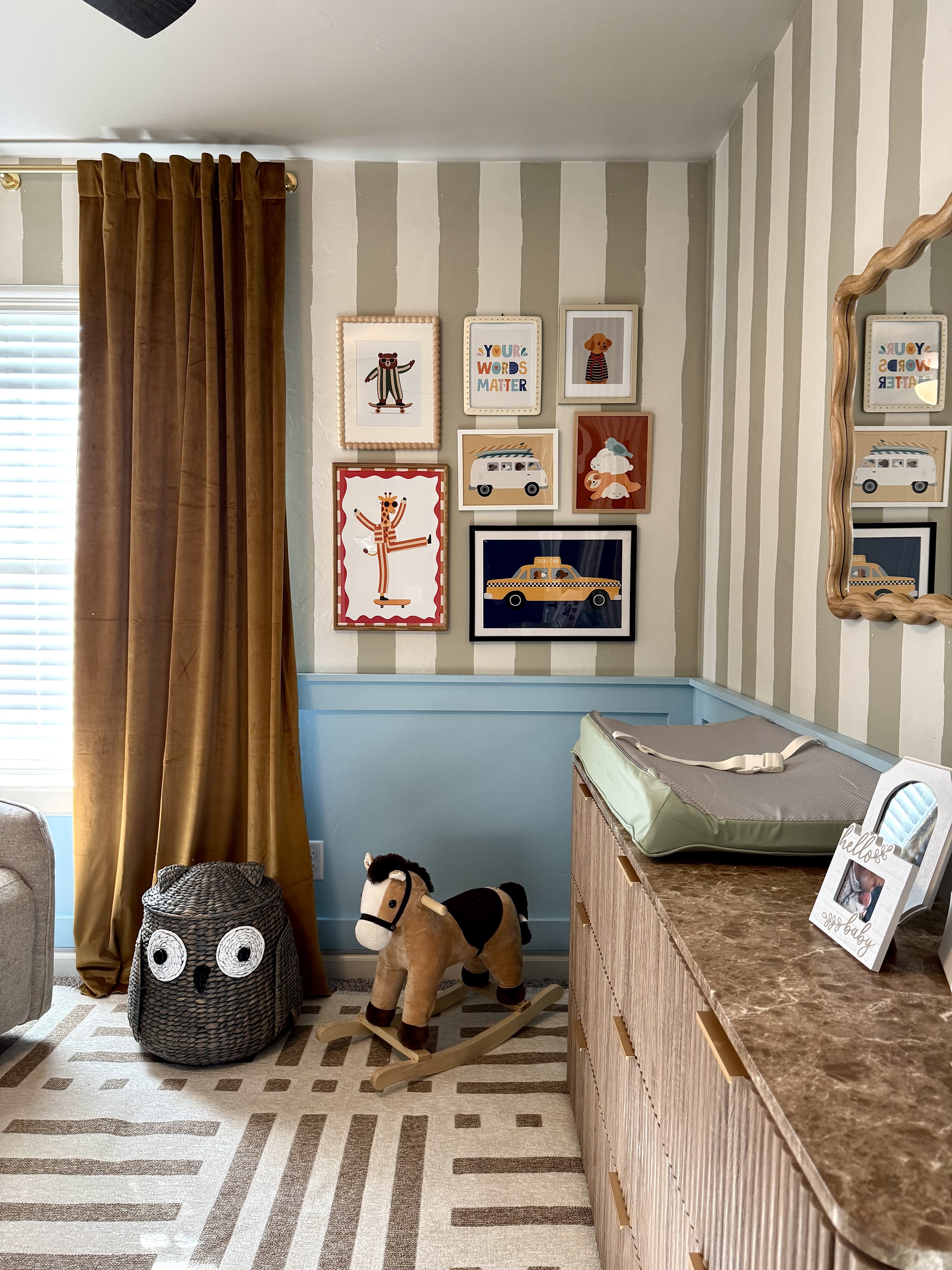 Circus Stripe Wallpaper