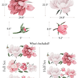 Bloom Where You Are Planted Floral Wall Decals