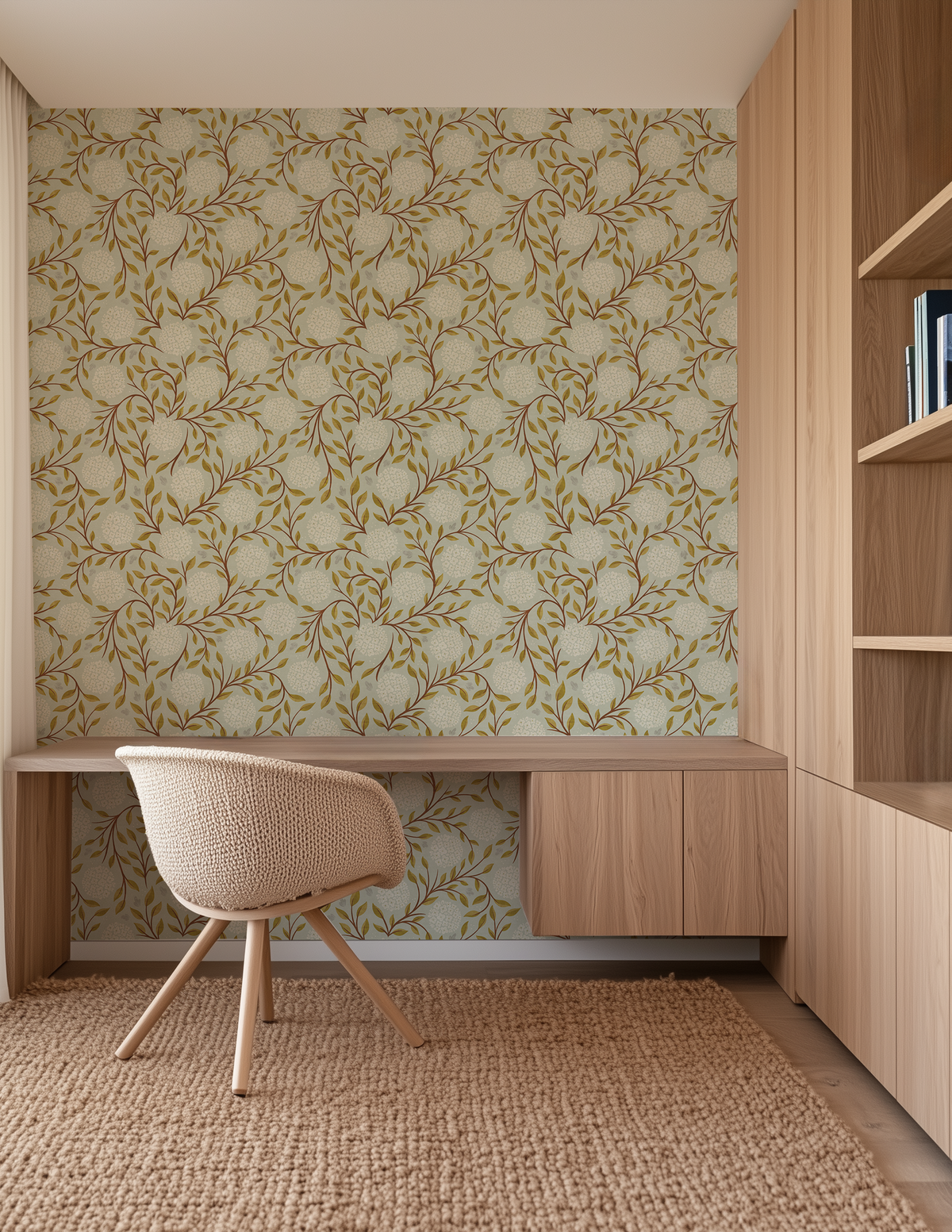 Mint Thicket Wallpaper