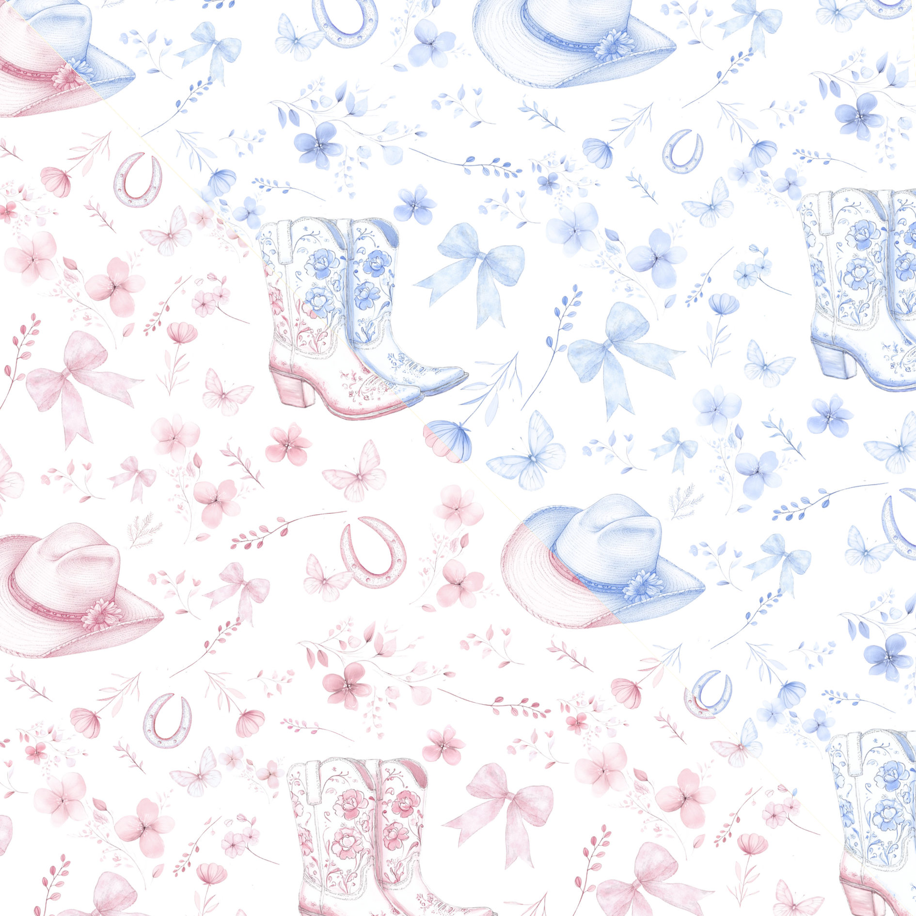 Western Bloom Wallpaper