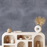lime wash wallpaper in blue