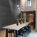 Black Wallpaper, Man Cave Wallpaper, Easy Hang Wallpaper, Best Wallpaper, Man Cave Ideas, Dining Room Wallpaper, Best Wallpapers, peel and stick wallpaper canada