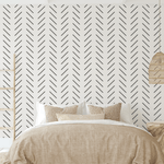 Herringbone Wallpaper Chevron Wallpaper Zig Zag Wallpaper Removable Wallpaper Scandinavian Wallpaper Minimalist Wall paper