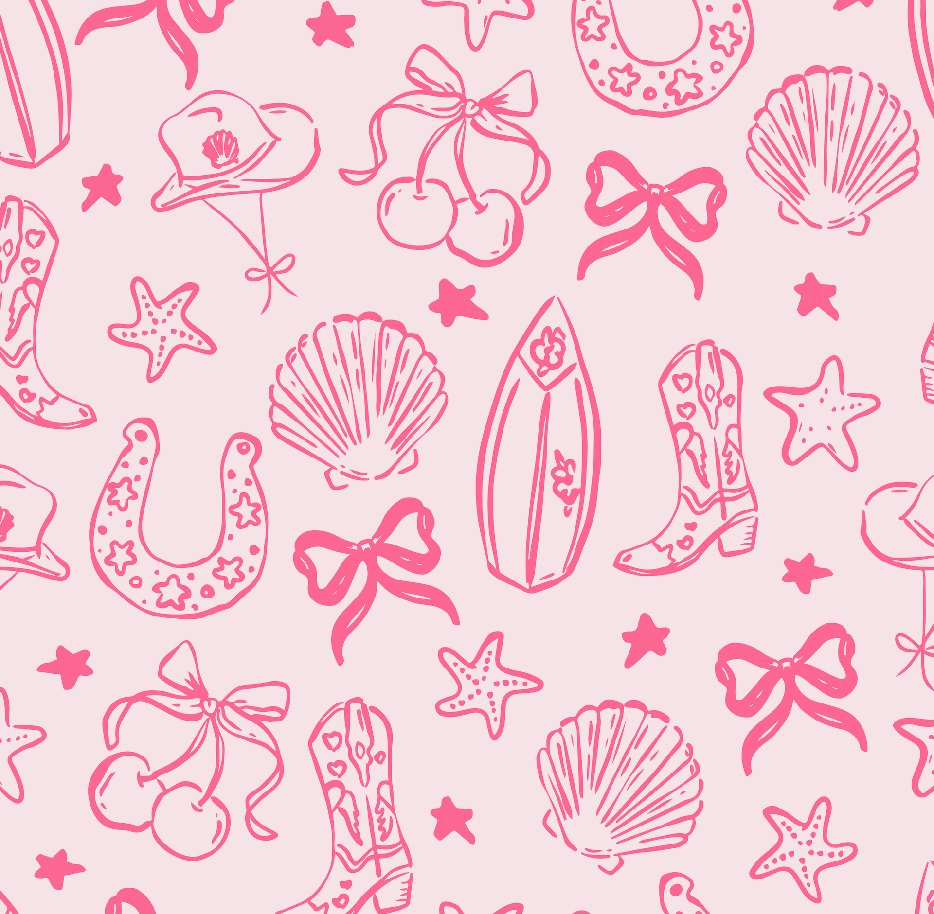 coastal cowgirl aesthetic wallpaper for walls