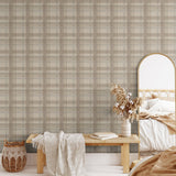 Cozy Tartan Wallpaper, Peel & Stick and Removable