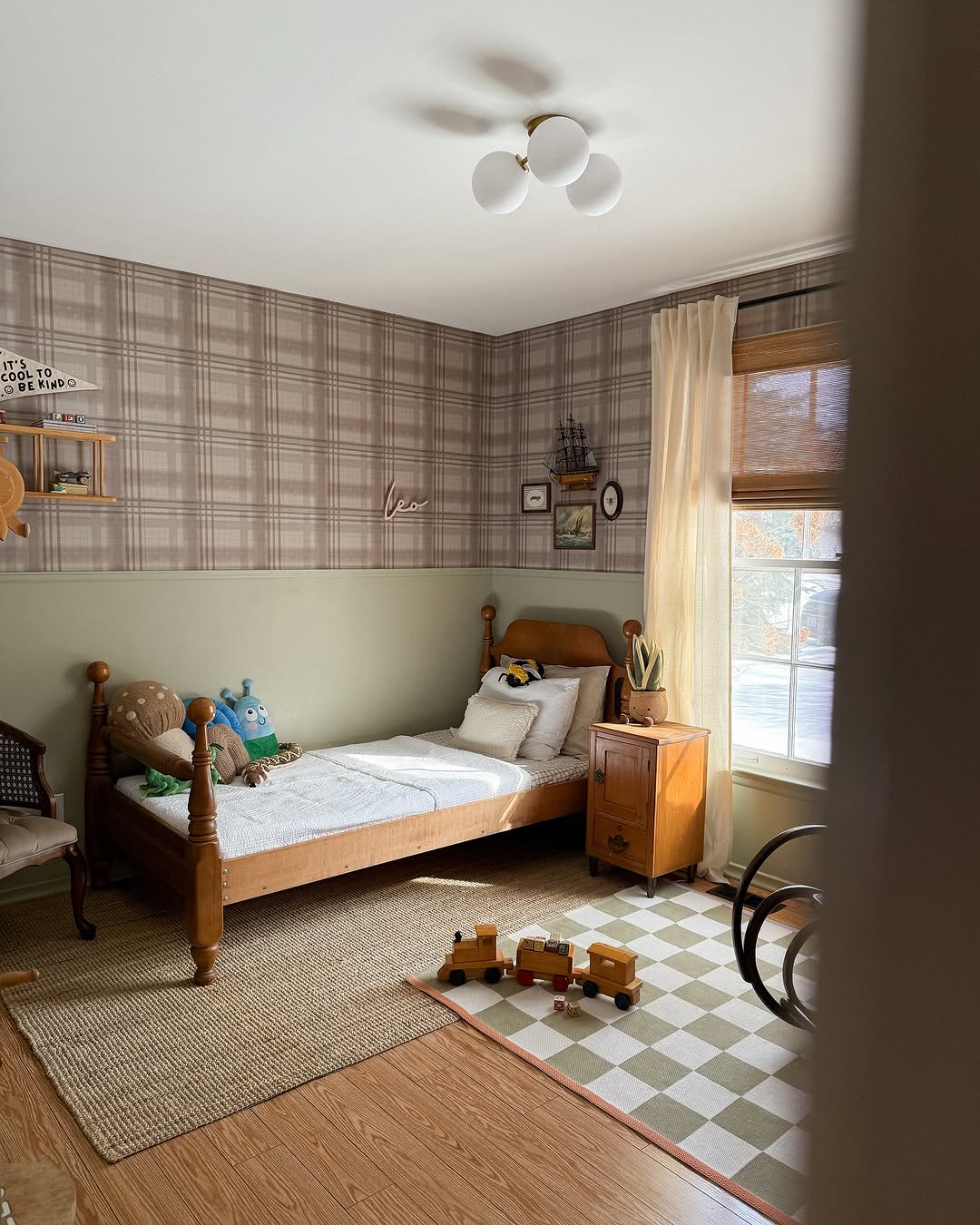 Cozy Tartan Wallpaper, Peel & Stick and Removable