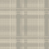 Cream Tartan Wallpaper, Peel & Stick or Traditional Unpasted