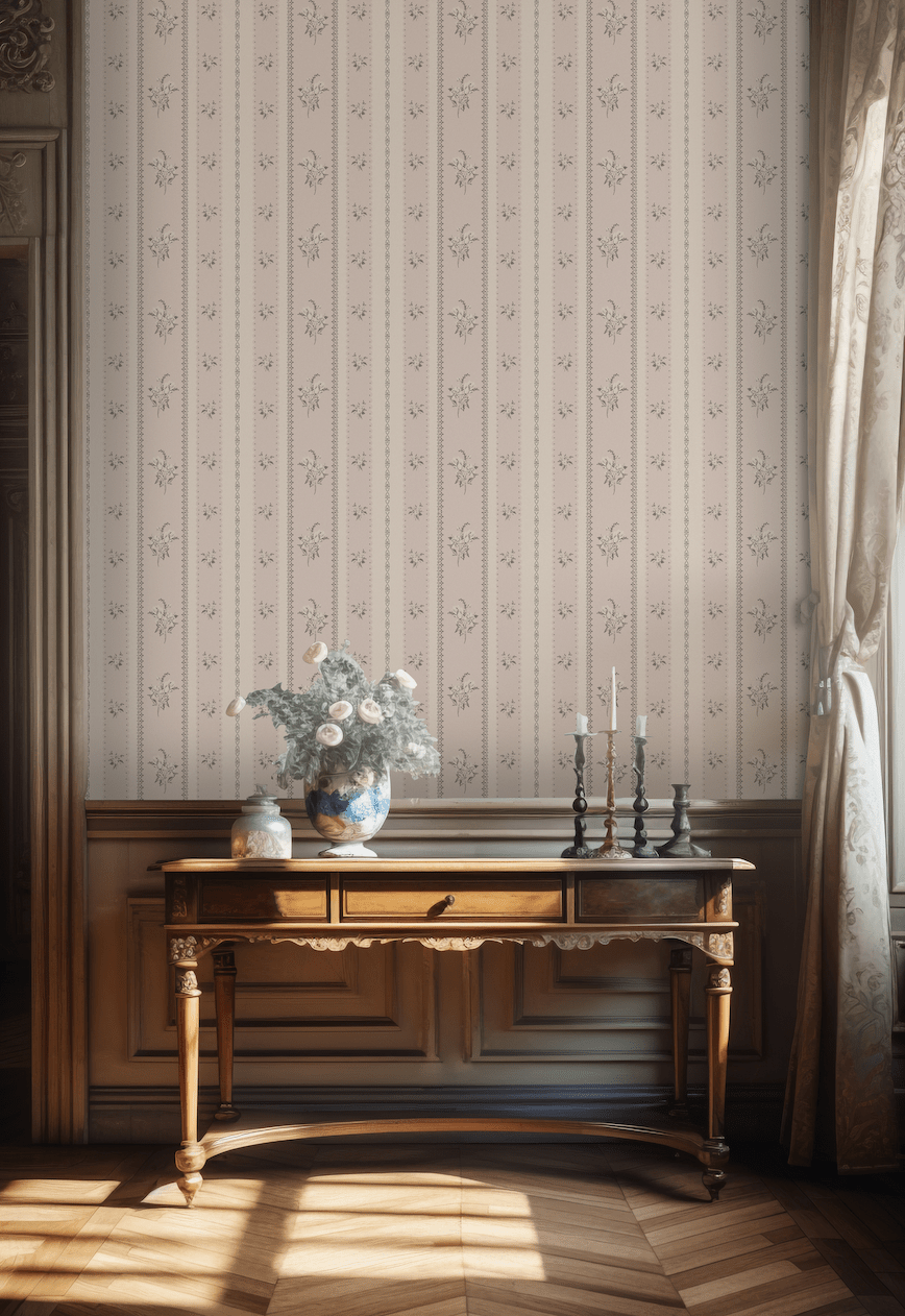 Easy Hang Wallpaper, Victorian Home Decor Style, Removable Wallpaper, Peel and Stick Wallpapers, Old Antique Style Wallpaper