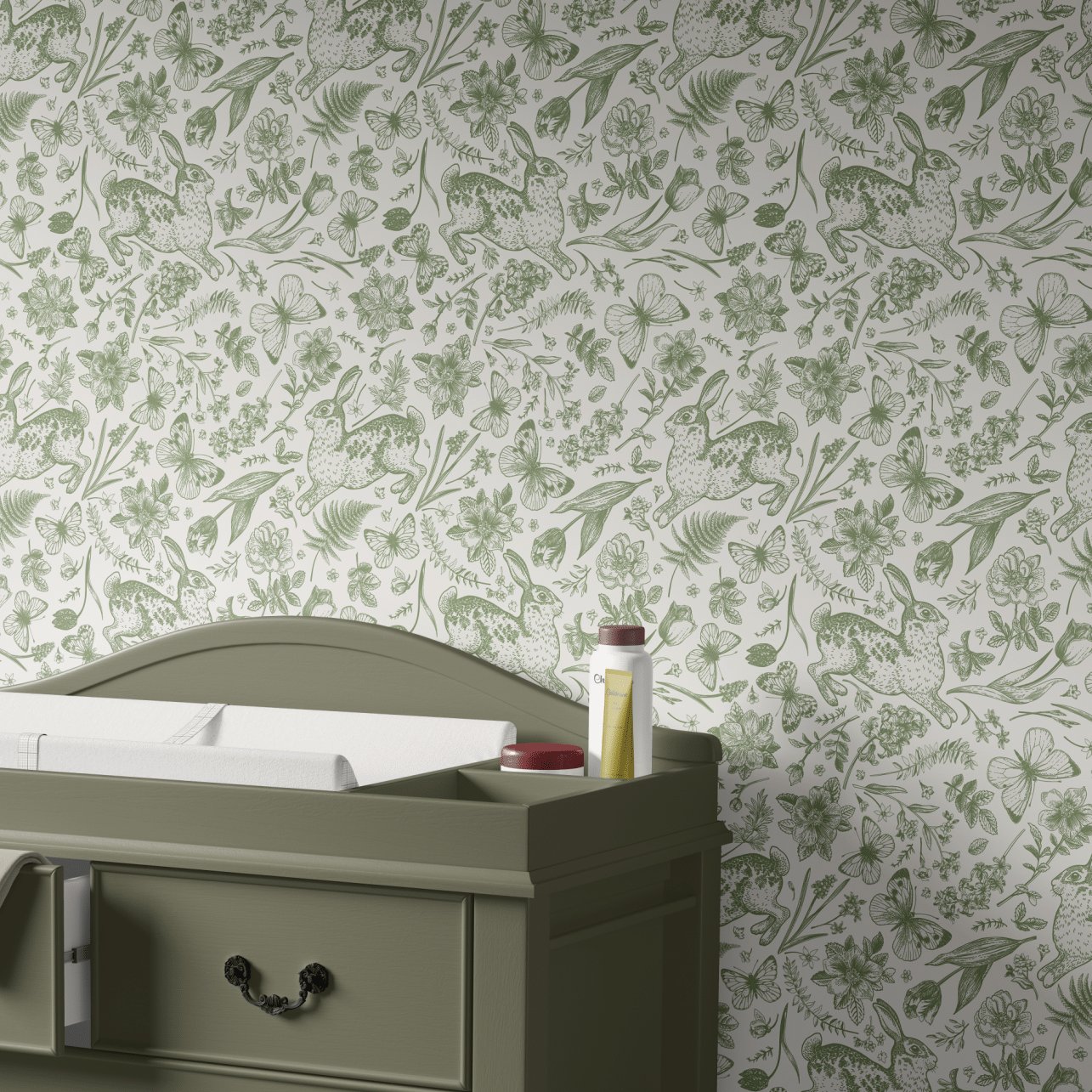 Little Garden Removable Peel and Stick Wallpaper