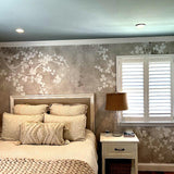 Natural Beige Fresco Wall Mural (Peel & Stick)