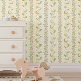 primrose wallpaper for yellow nursery