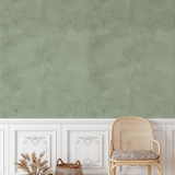 Sage Green Limewash Peel and Stick Wallpaper