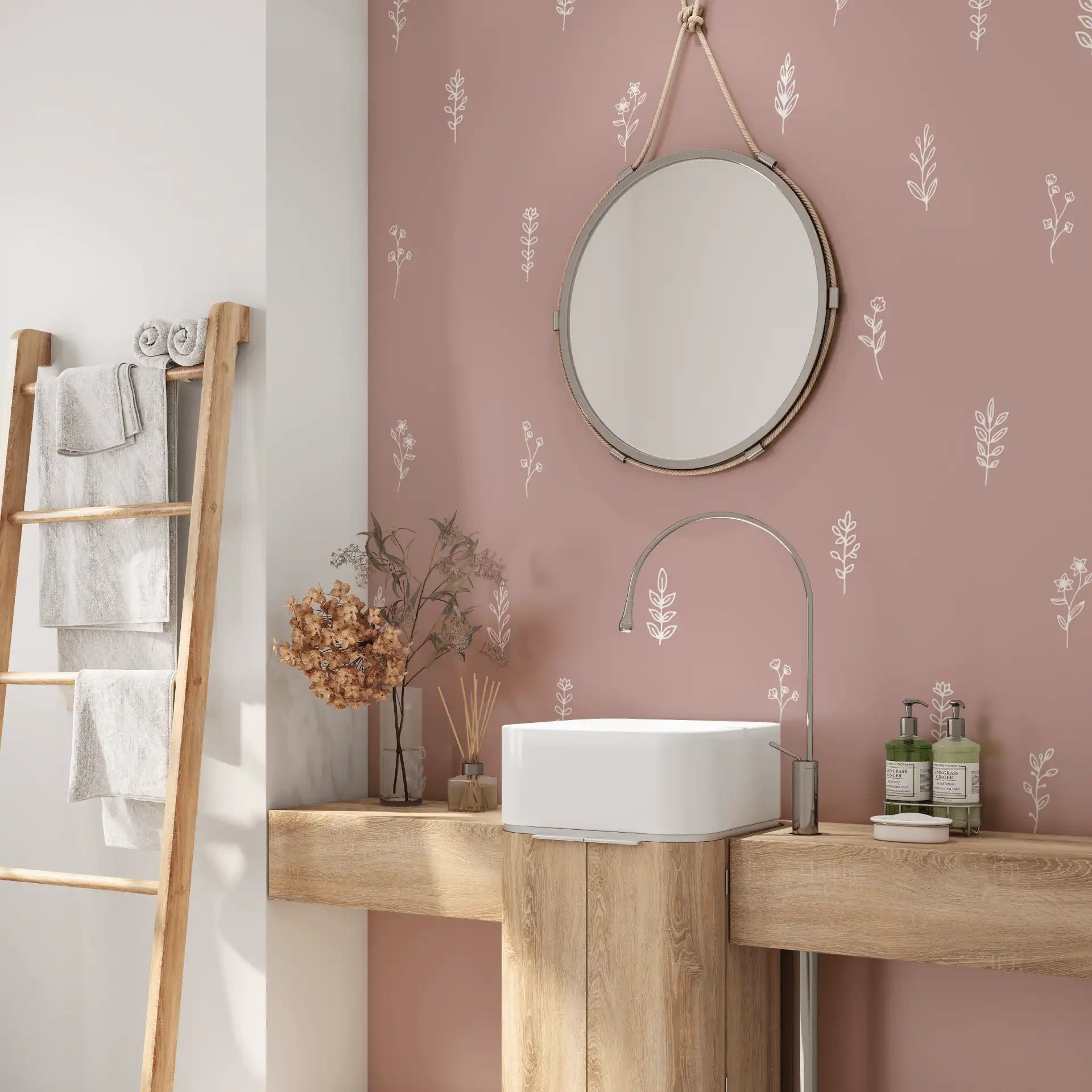 flower wall decals